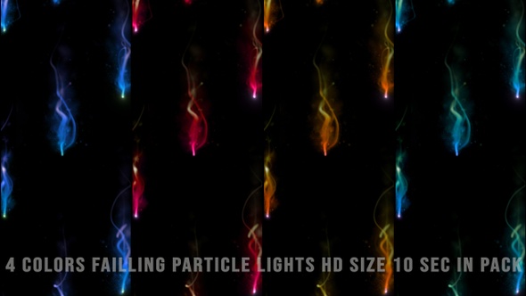 Falling Light Particles Pack V02