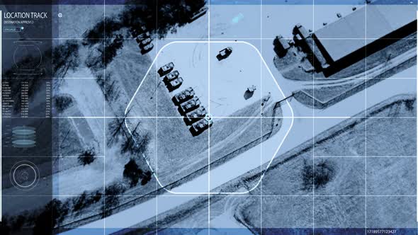 Military Base With Multiple Armed Vehicles Location Found By Surveillance System alt