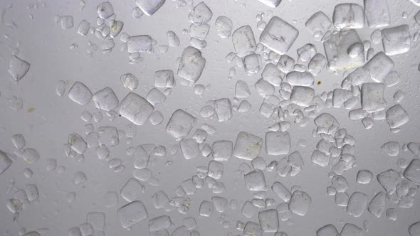 Sugar crystals in slow motion