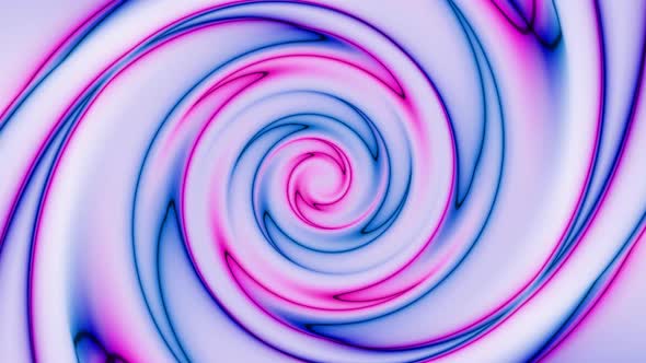 Blue Pink Glowing Twirl Background Animation White Background