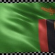 Zambia waving flag looped - VideoHive Item for Sale