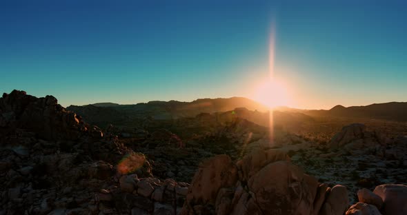 Sunrise in Joshua Tree National Park