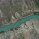 Sulak river in Sulak canyon at the mountains Dagestan. - VideoHive Item for Sale