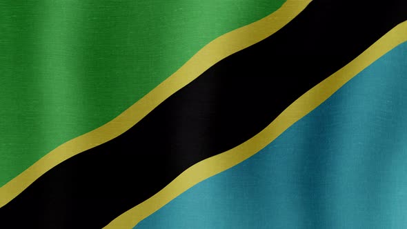 The National Flag of Tanzania