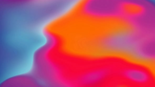 abstract gradient liquid wavy holographic background