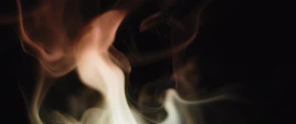 Silky incense smoke rising alt