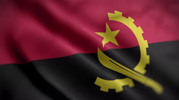 Angola Flag Angle