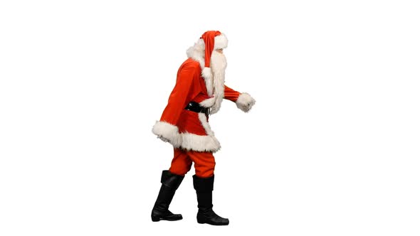 Santa Claus Walking 