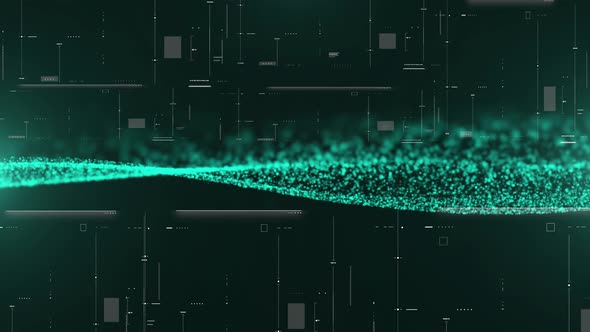 Particle Wave Data Flow (De-focused)