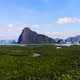 Aerial view of the mountainscape in Southeast Asia. - VideoHive Item for Sale