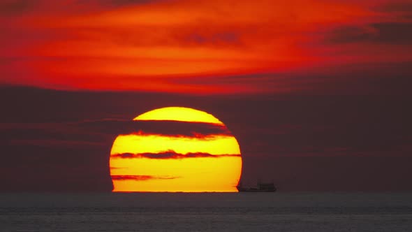 Sunset Landscape at Phuket