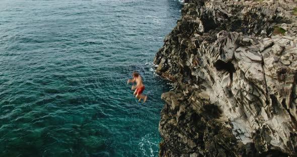 Cliff Jumping