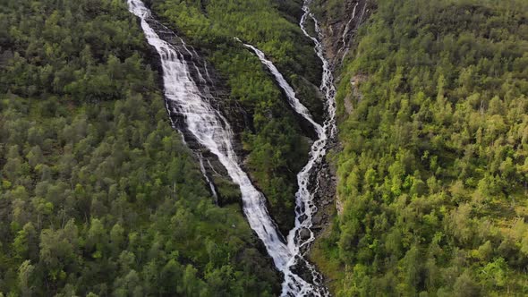 Norway Aerial Drone High View