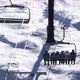 Ski lift with skiers and snowboarders - VideoHive Item for Sale