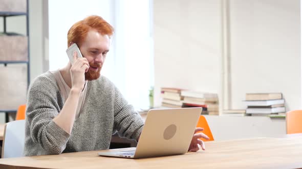 Phone Talk, Attending Call at Work