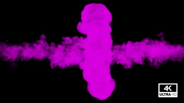 Pink Smoke Collisions 4K alt