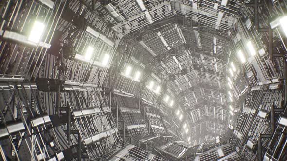 Wire Tunnel 4K 02