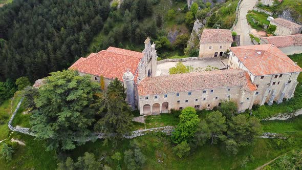 Santa Casilda Shrine, La Bureba, Burgos Province, Castile-Leon.