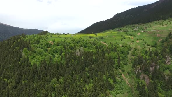 Village on Top of the Hill Plateau