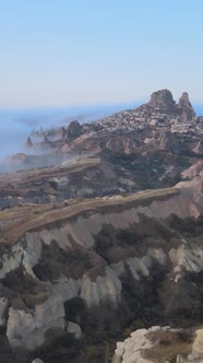 Cappadocia Landscape Aerial View