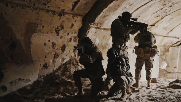 Army Barging Into Opponent Enemy's Hiding Spot alt