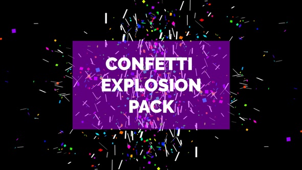 Colorful Confetti Explosion Pack