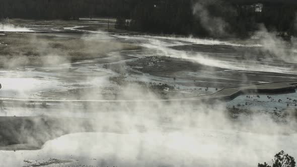 Geysers at Yellowstone National Park