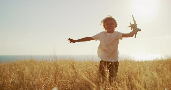 Happiness is an endless golden field