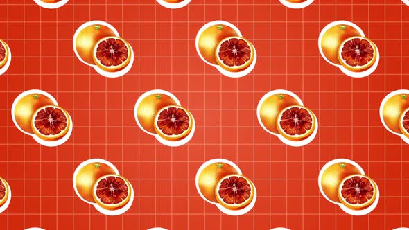 Malta Fruit Food Background Animation
