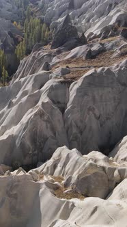 Cappadocia Landscape Aerial View