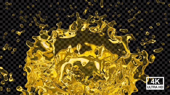 Big Oil Splash 4K alt
