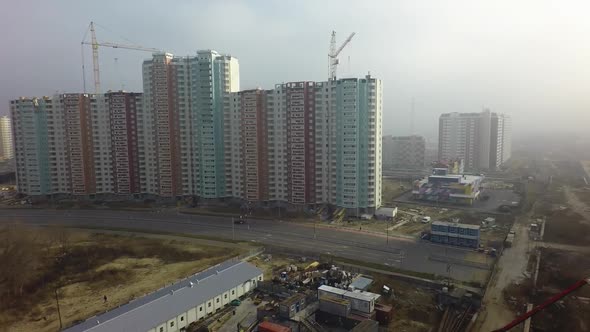 A Huge Unfinished Apartment Building