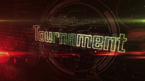 Tournament esport game abstract