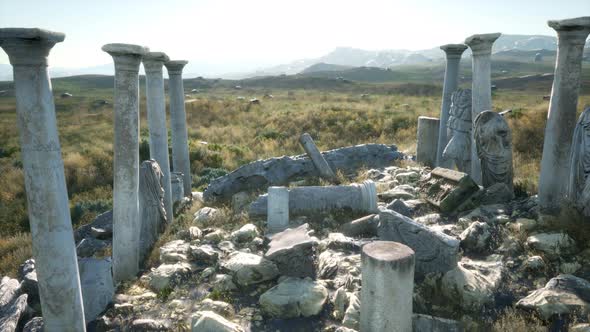 The Ancient Greek Temple in Italy