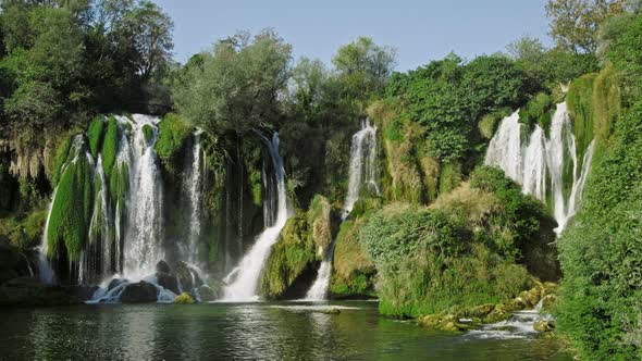 Kravica Waterfall in Bosnia and Herzegovina.