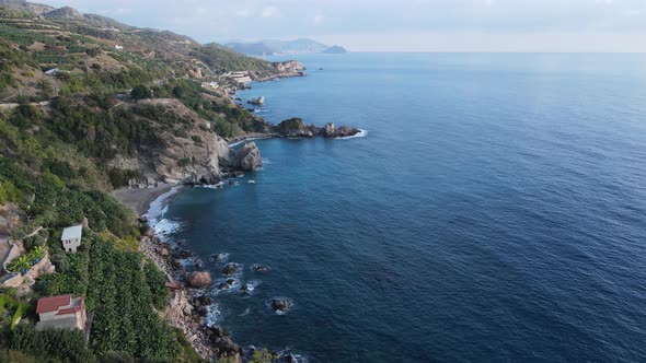 Turkey Mountain Coastline  Shore Mediterranean Sea