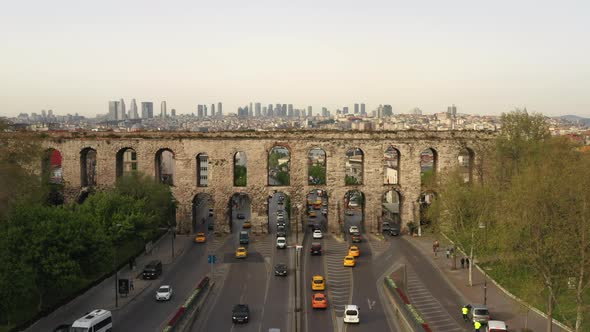 Aqueduct of Valens Istanbul Turkey