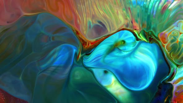 Abstract Colorful Sacral Liquid Waves Texture 216 alt