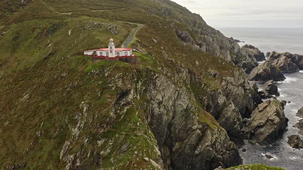 Faro De Candieira Lugo Galicia Spain