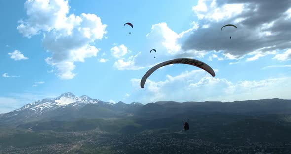 Flights with Paragliding