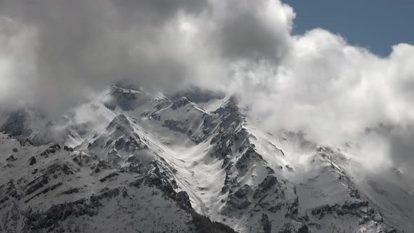 Magnificent and Splendid Mountain Mass