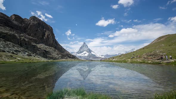 Matterhorn alps switzerland mountains snow peaks ski timelapse