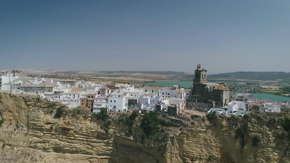 Aerial View Of Ancient King's Fortress