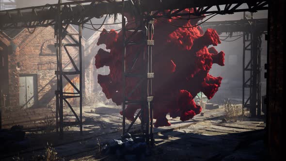 Coronavirus COVID 19 Quarantine on Empty City Streets alt