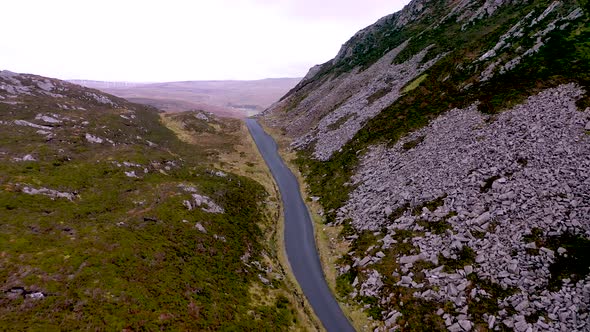 Gap of Mamore, Inishowen Peninsula in County Donegal - Republic of Ireland