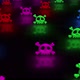Cute Skull Neon 02 4k  - VideoHive Item for Sale