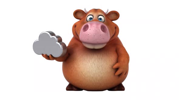 Fun cow - 3D Animation