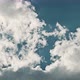 White Clouds in the Sky - VideoHive Item for Sale