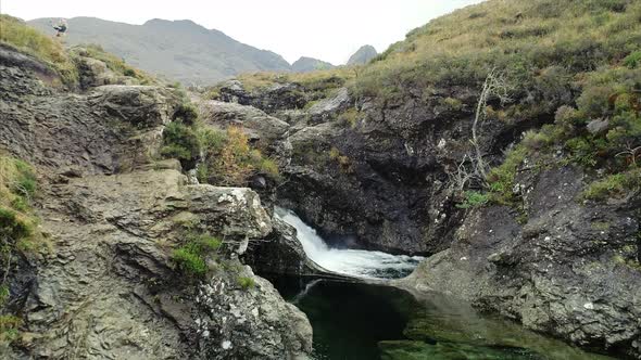 Fairy Pools in the Isle of Skye in Scotland