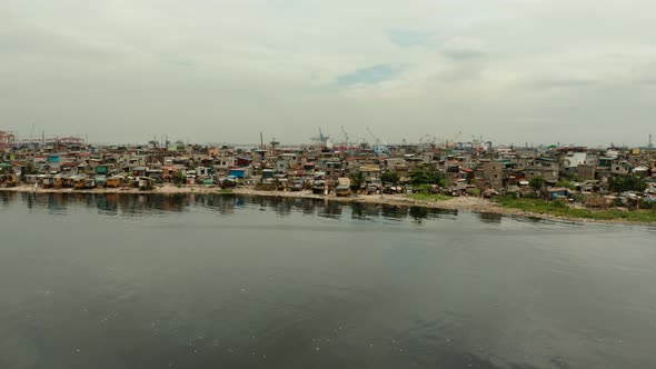 Slums and Poor District of the City of Manila